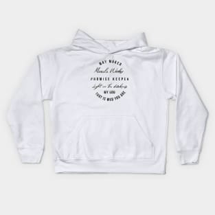 Way Maker , Promise Keeper Kids Hoodie